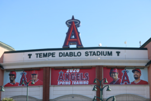 Entrance to Tempe Diablo Stadium