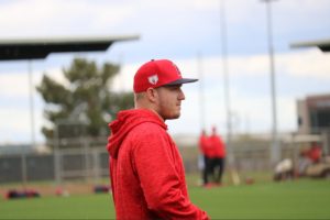 Mike Trout at Spring Training 2020