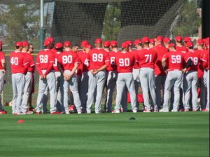 Angels at spring training Feb. 15, 2017