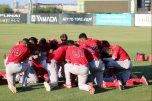 Social Distancing being ignored by Angels prospects