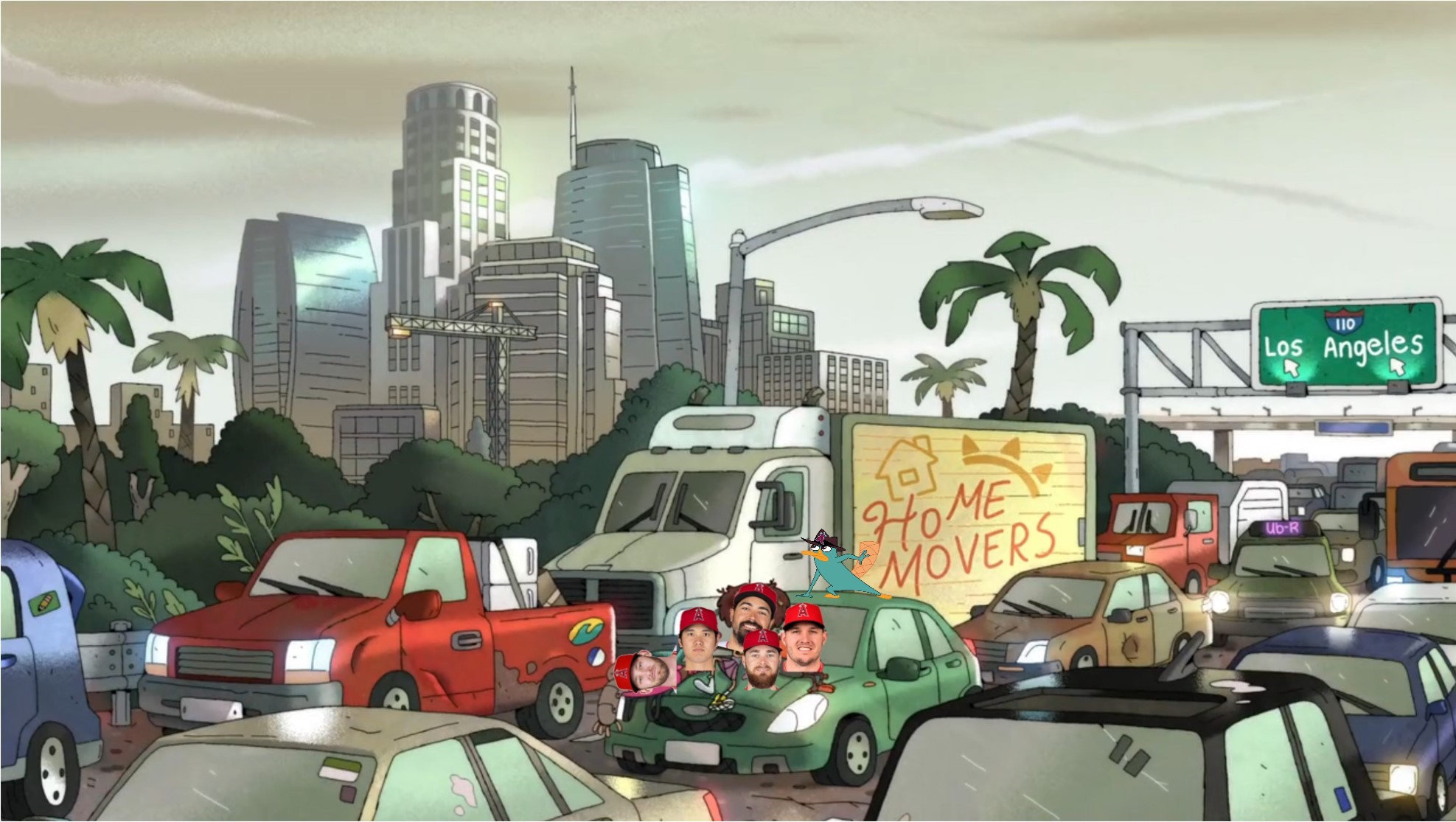 LA Angels Wednesday News Crash In Los Angeles Crashing the Pearly Gates