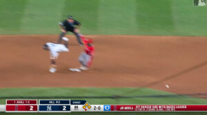 Yankees botch error