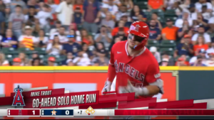 Mike Trout 1st HR 2026